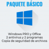 Instalación de Windows, paquete básico
